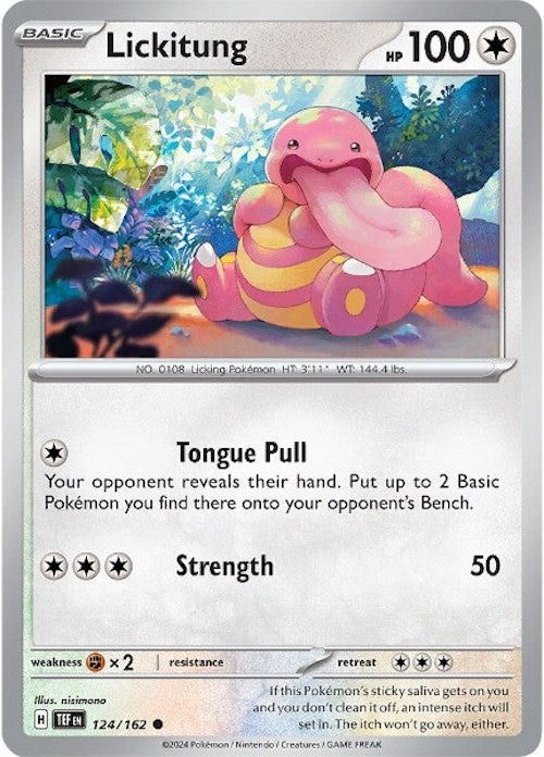 Lickitung (124/162) [Scarlet & Violet: Temporal Forces] | Gamers Paradise