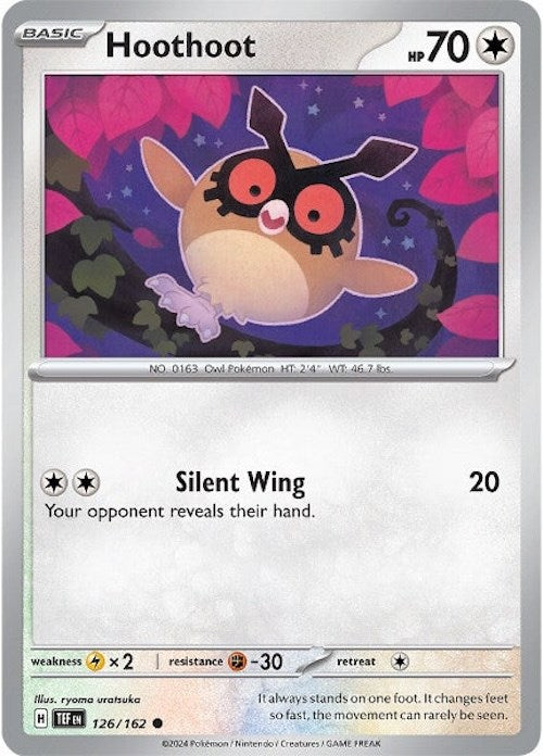 Hoothoot (126/162) [Scarlet & Violet: Temporal Forces] | Gamers Paradise