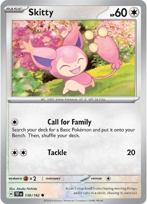 Skitty (130/162) [Scarlet & Violet: Temporal Forces] | Gamers Paradise