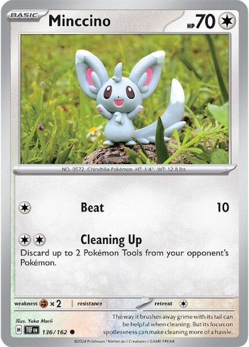 Minccino (136/162) [Scarlet & Violet: Temporal Forces] | Gamers Paradise