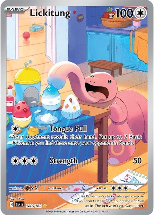 Lickitung (180/162) [Scarlet & Violet: Temporal Forces] | Gamers Paradise