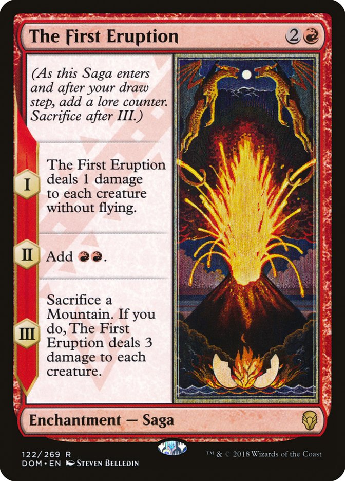 The First Eruption [Dominaria] | Gamers Paradise