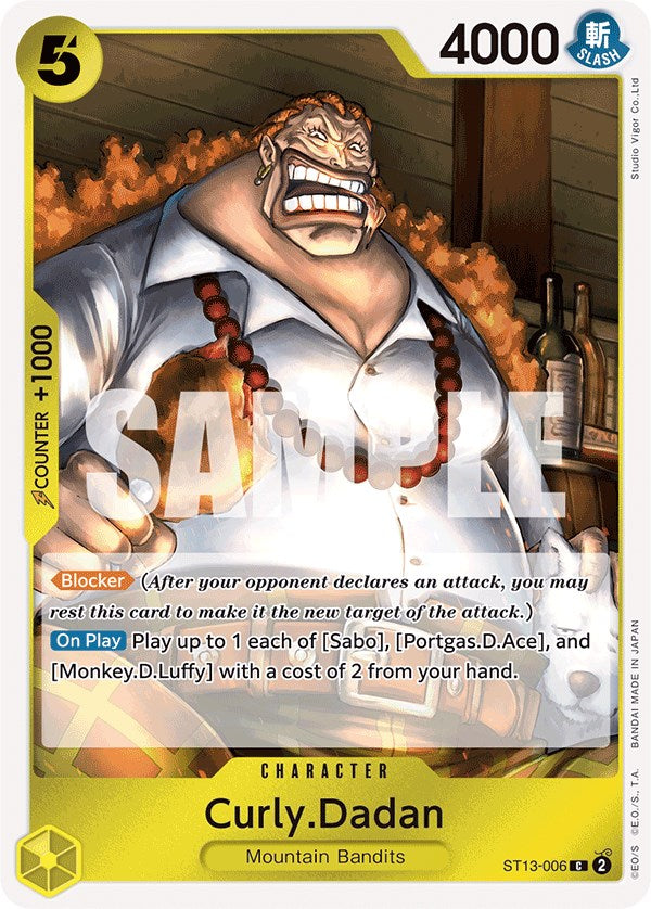 Curly.Dadan [Ultra Deck: The Three Brothers] | Gamers Paradise