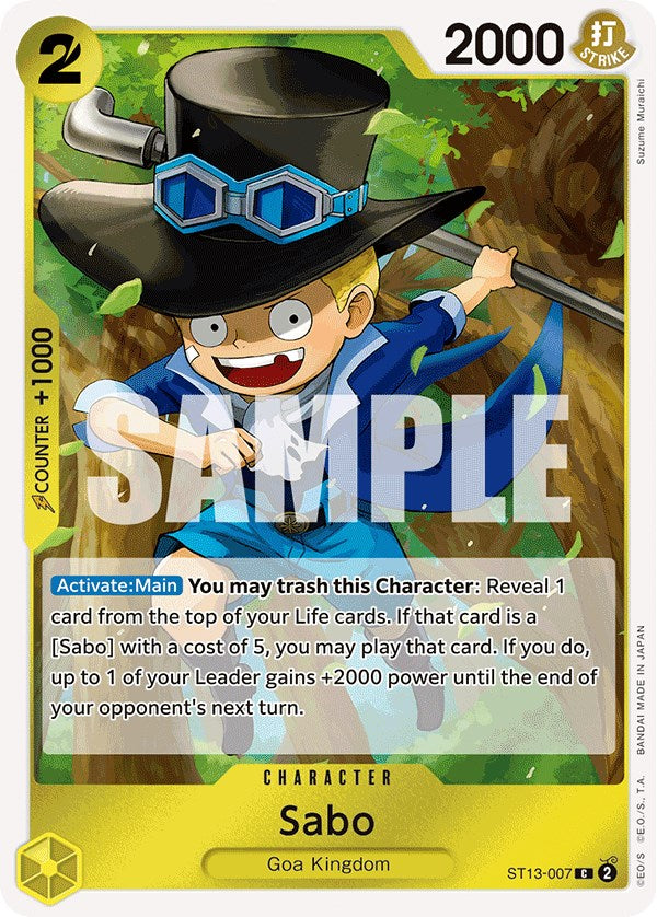 Sabo [Ultra Deck: The Three Brothers] | Gamers Paradise