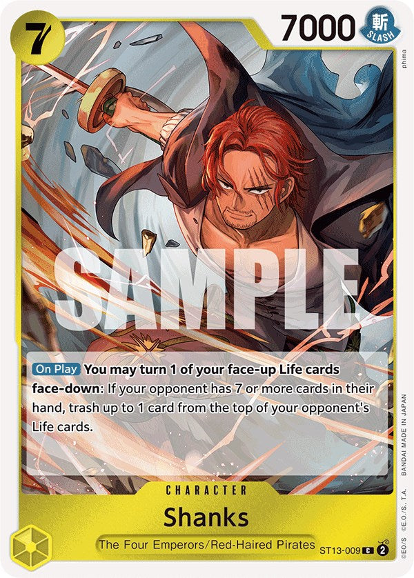 Shanks [Ultra Deck: The Three Brothers] | Gamers Paradise