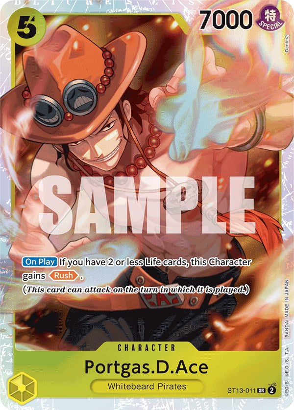 Portgas.D.Ace [Ultra Deck: The Three Brothers] | Gamers Paradise