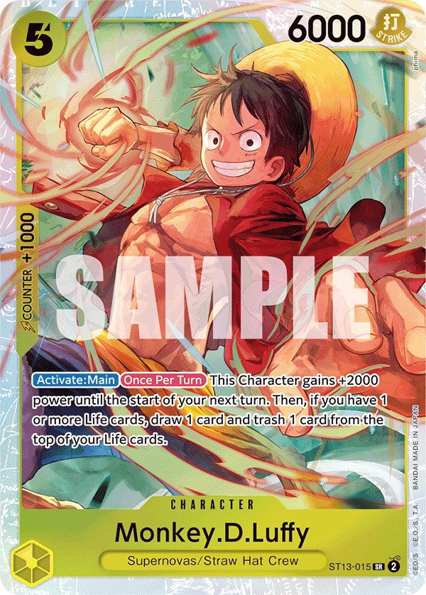 Monkey.D.Luffy [Ultra Deck: The Three Brothers] | Gamers Paradise