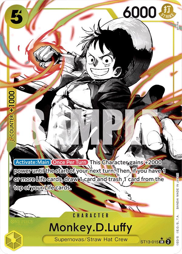 Monkey.D.Luffy (Parallel) [Ultra Deck: The Three Brothers] | Gamers Paradise