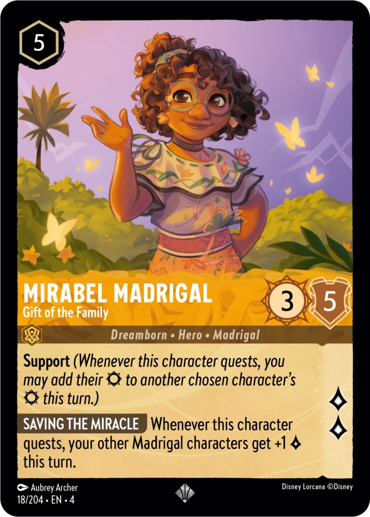 Mirabel Madrigal - Gift of the Family (18/204) [Ursula's Return] | Gamers Paradise