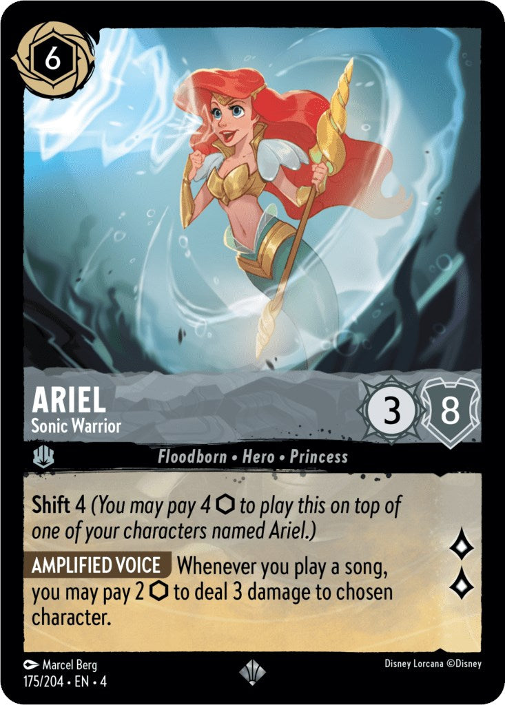 Ariel - Sonic Warrior (175/204) [Ursula's Return] | Gamers Paradise
