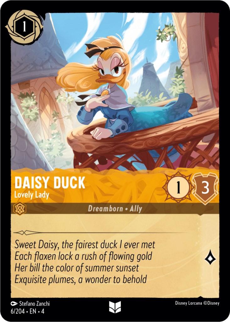 Daisy Duck - Lovely Lady (6/204) [Ursula's Return] | Gamers Paradise