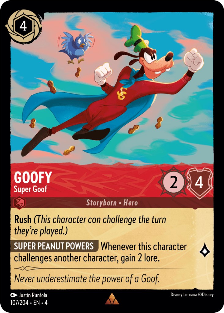 Goofy - Super Goof (107/204) [Ursula's Return] | Gamers Paradise