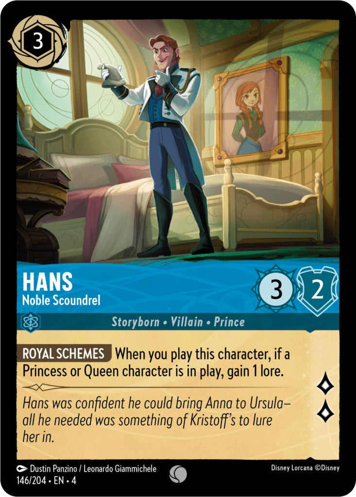 Hans - Noble Scoundrel (146/204) [Ursula's Return] | Gamers Paradise