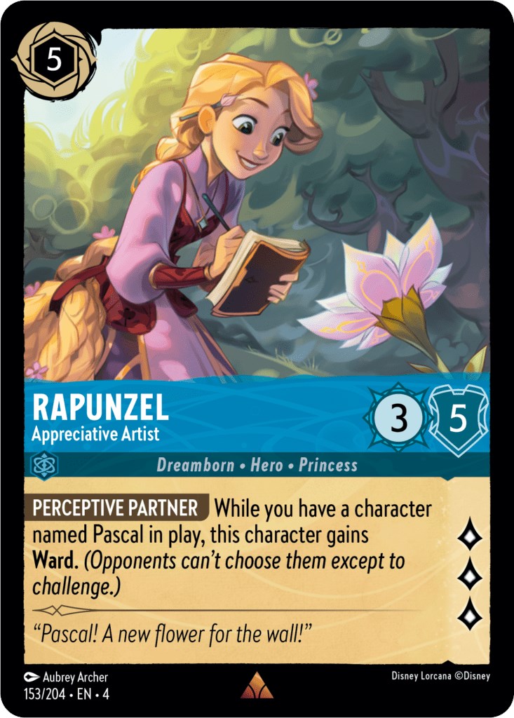 Rapunzel - Appreciative Artist (153/204) [Ursula's Return] | Gamers Paradise