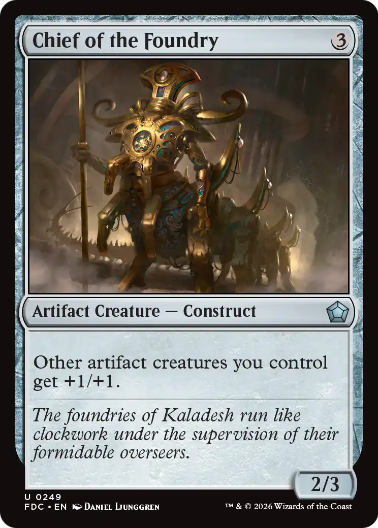 Chief of the Foundry [Foundations Commander] | Gamers Paradise