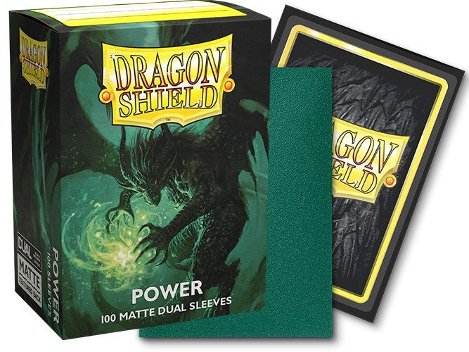 Dragon Shield: Standard 100ct Sleeves - Power (Dual Matte) | Gamers Paradise