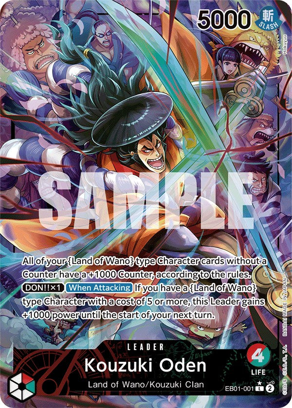 Kouzuki Oden (Alternate Art) [Extra Booster: Memorial Collection] | Gamers Paradise