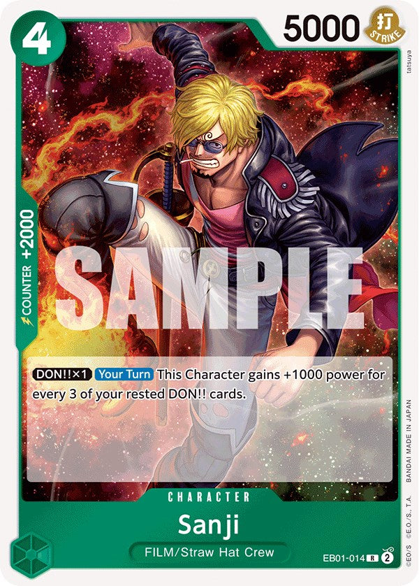 Sanji [Extra Booster: Memorial Collection] | Gamers Paradise