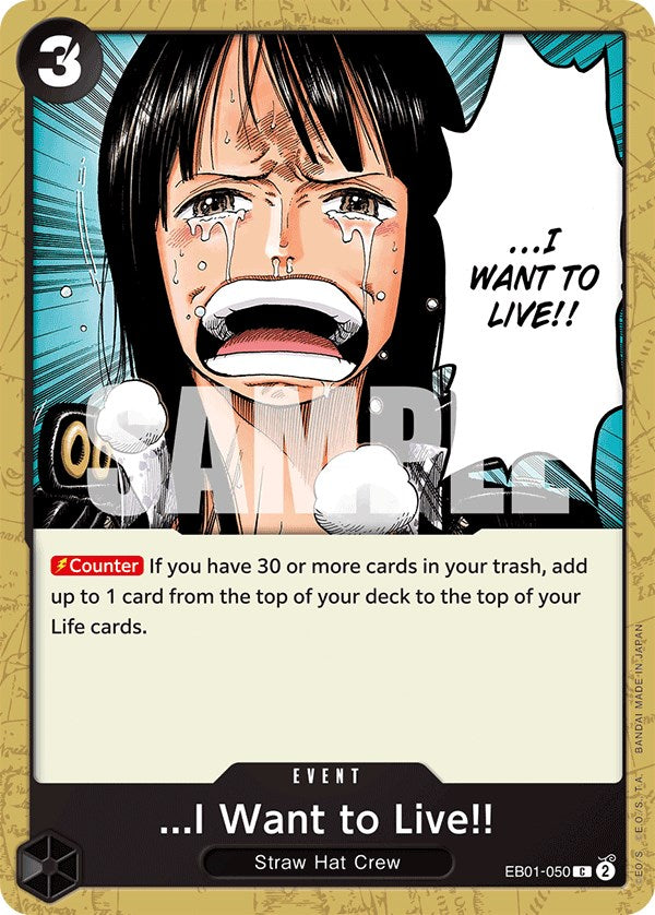 ...I Want to Live!! [Extra Booster: Memorial Collection] | Gamers Paradise