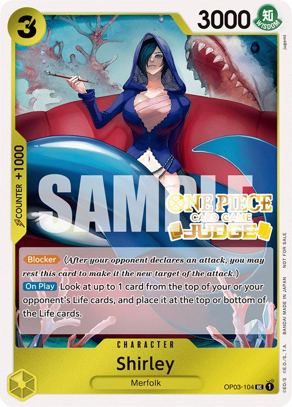 Shirley (Judge Pack Vol. 3) [One Piece Promotion Cards] | Gamers Paradise