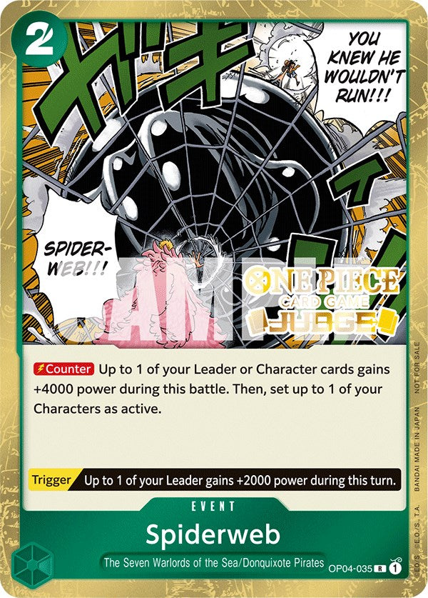 Spiderweb (Judge Pack Vol. 3) [One Piece Promotion Cards] | Gamers Paradise