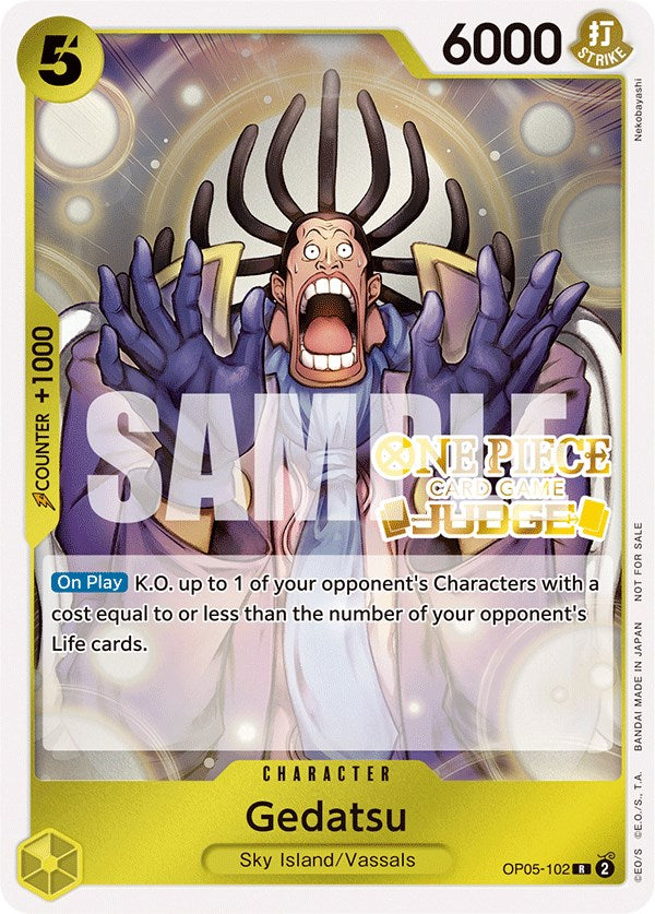 Gedatsu (Judge Pack Vol. 3) [One Piece Promotion Cards] | Gamers Paradise