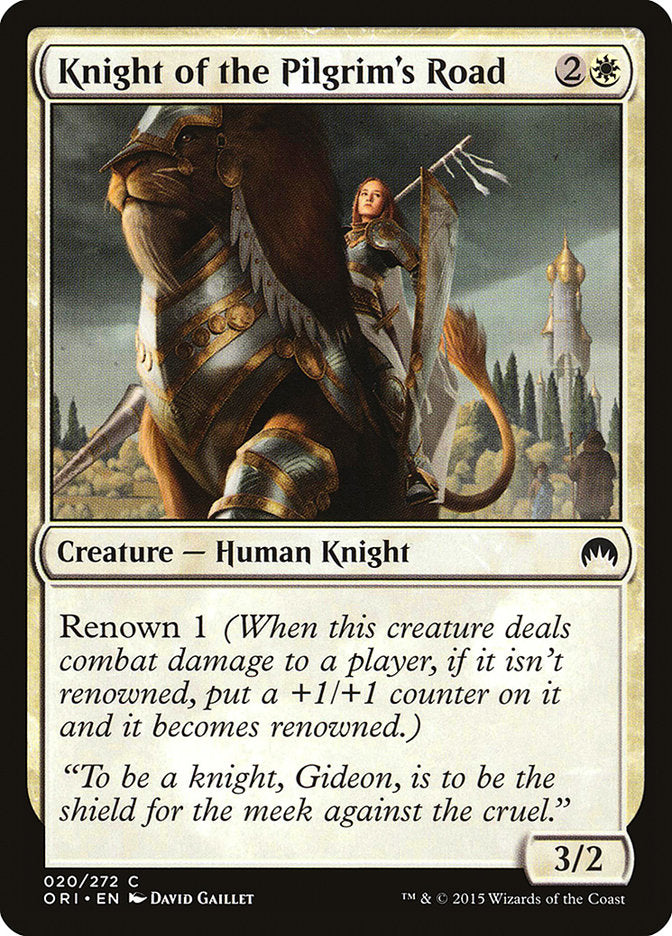 Knight of the Pilgrim's Road [Magic Origins] | Gamers Paradise