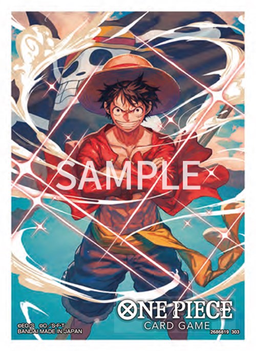 Bandai: 10ct Card Sleeves - Monkey.D.Luffy | Gamers Paradise