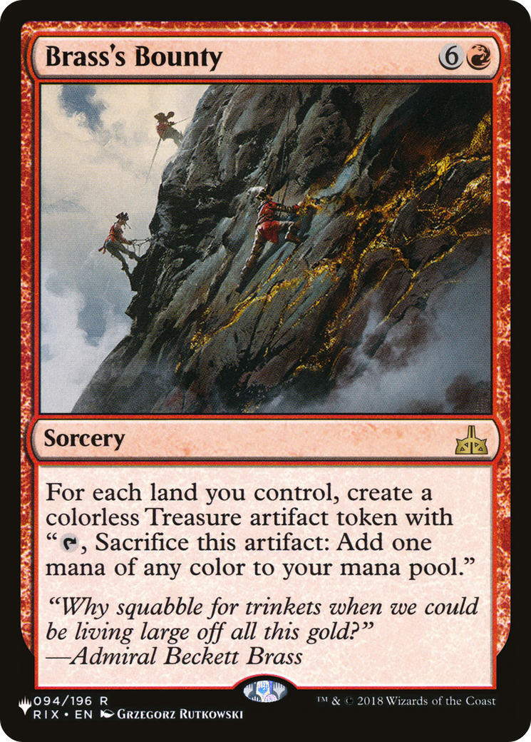 Brass's Bounty [The List] | Gamers Paradise