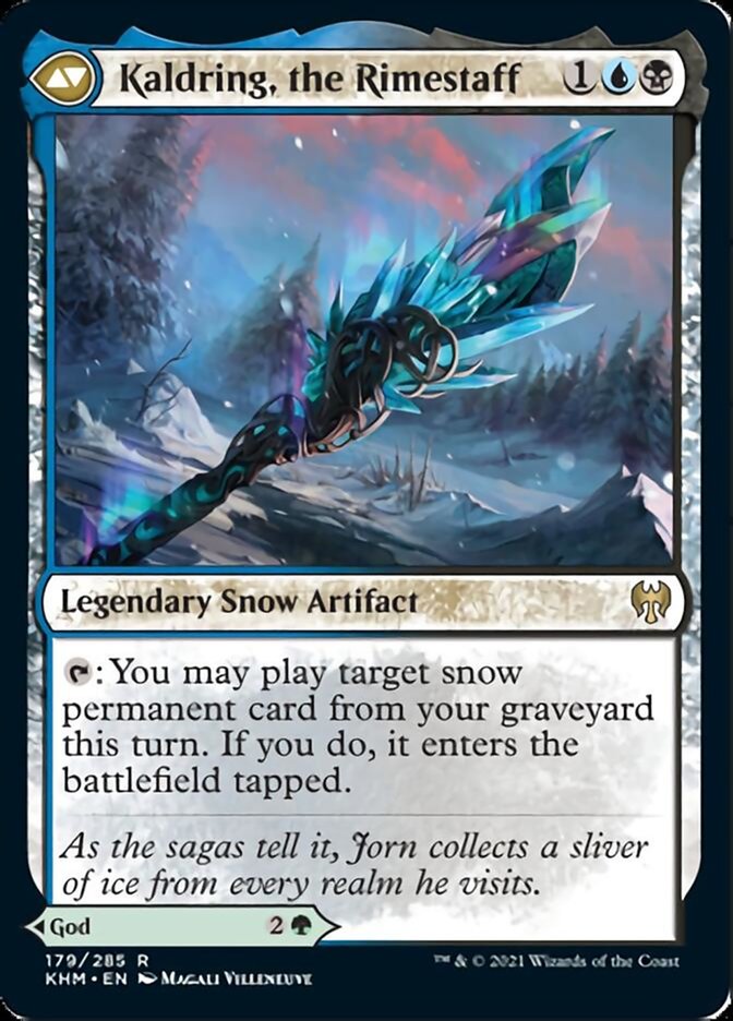 Jorn, God of Winter // Kaldring, the Rimestaff [Kaldheim] | Gamers Paradise