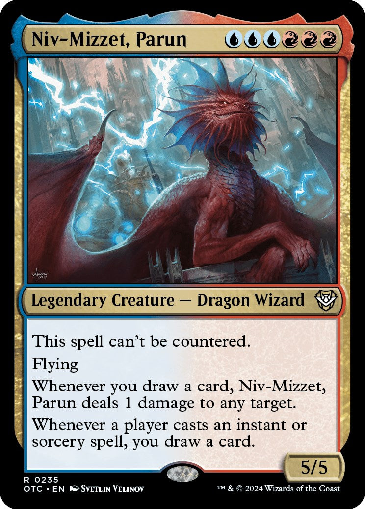 Niv-Mizzet, Parun [Outlaws of Thunder Junction Commander] | Gamers Paradise