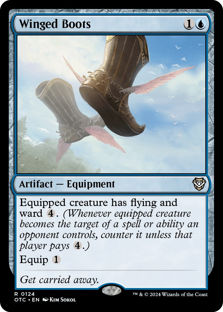 Winged Boots [Outlaws of Thunder Junction Commander] | Gamers Paradise