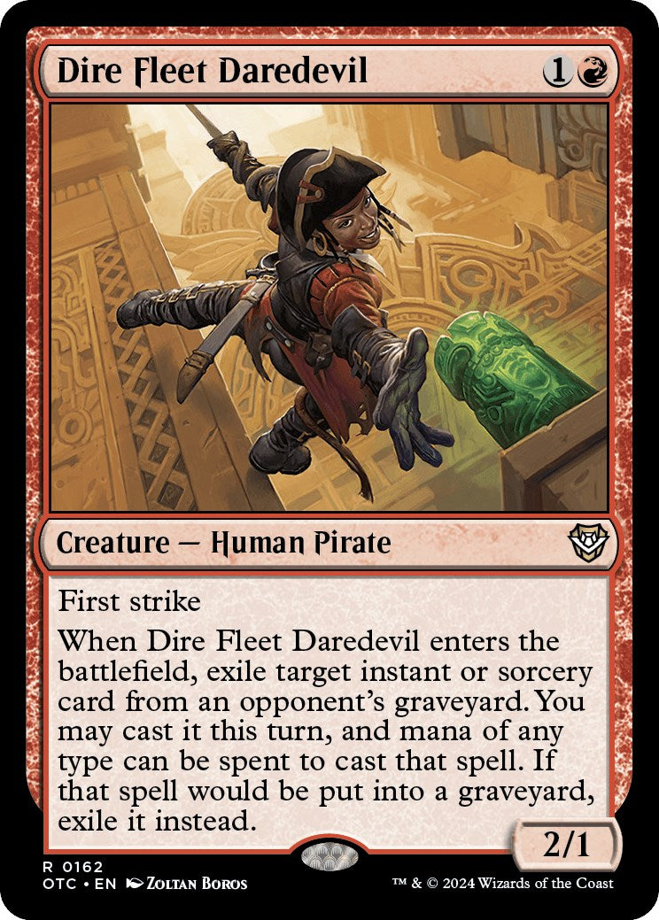 Dire Fleet Daredevil [Outlaws of Thunder Junction Commander] | Gamers Paradise