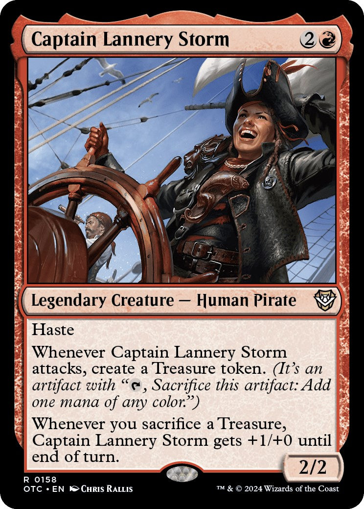 Captain Lannery Storm [Outlaws of Thunder Junction Commander] | Gamers Paradise