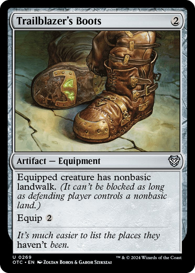 Trailblazer's Boots [Outlaws of Thunder Junction Commander] | Gamers Paradise