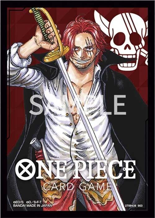 Bandai: 10ct Card Sleeves - Shanks (Limited) | Gamers Paradise