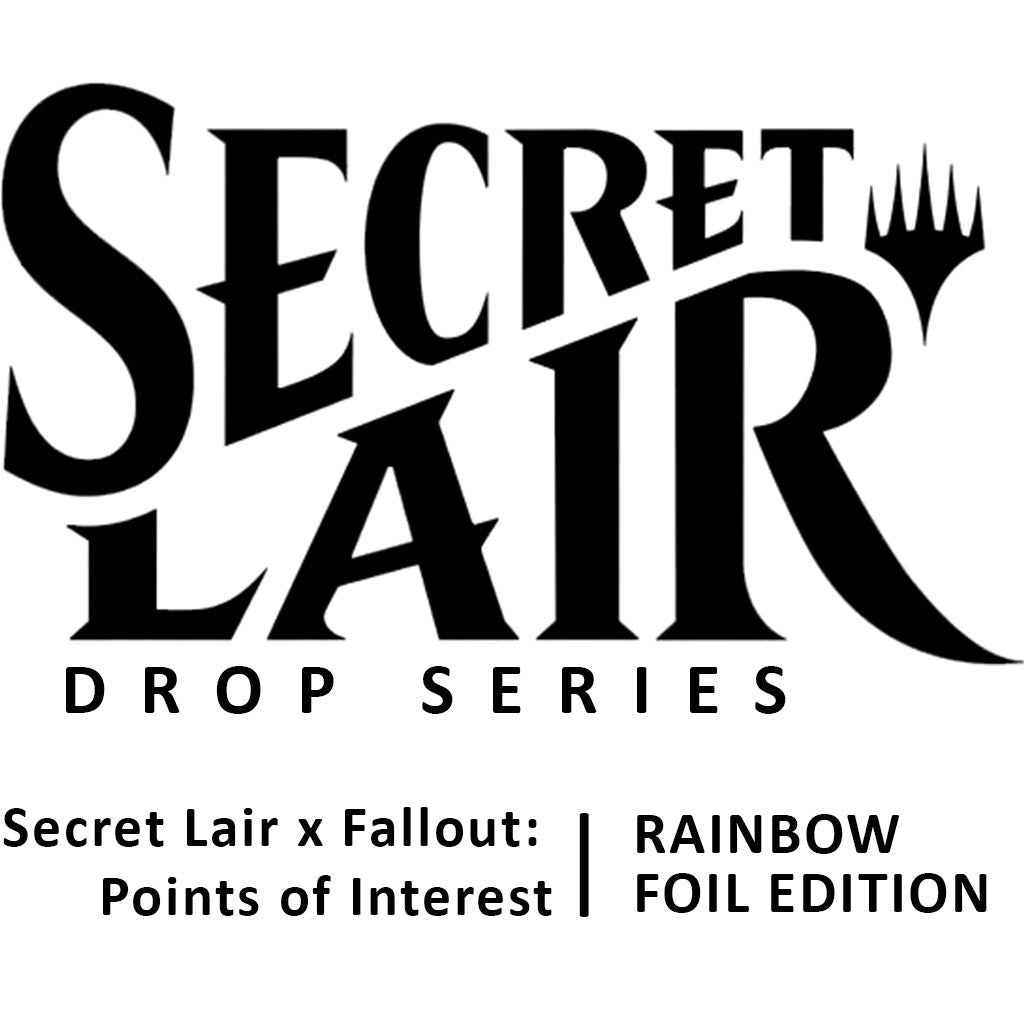 Secret Lair Drop: Secret Lair x Fallout: Points of Interest (Rainbow Foil Edition) | Gamers Paradise