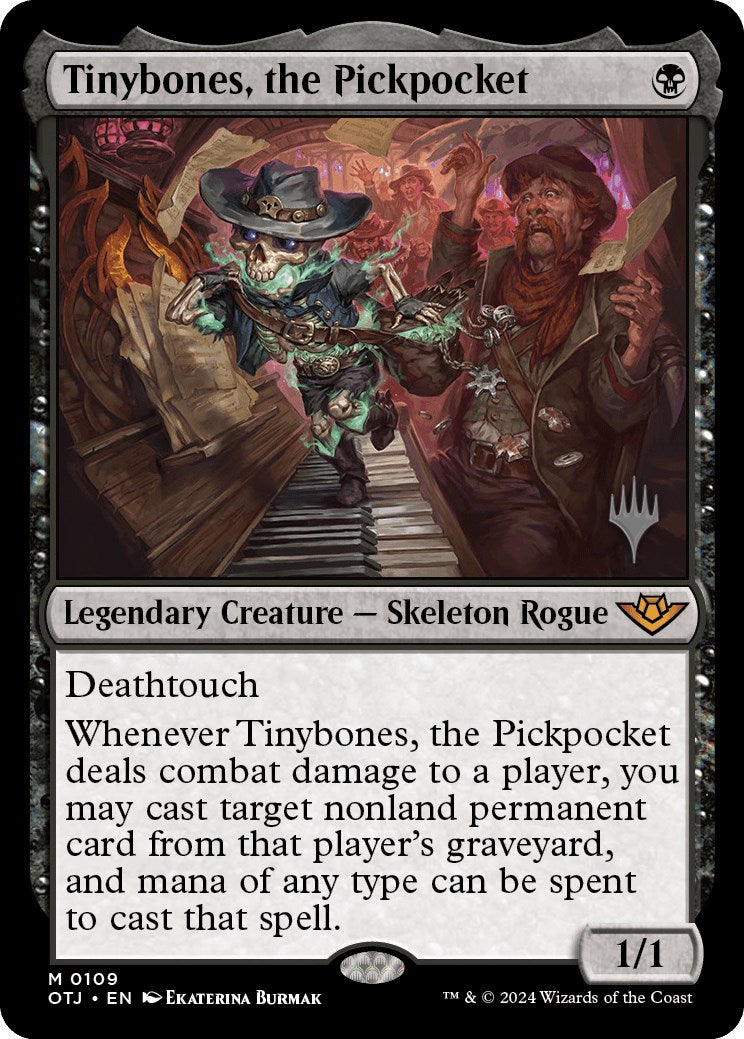 Tinybones, the Pickpocket (Promo Pack) [Outlaws of Thunder Junction Promos] | Gamers Paradise