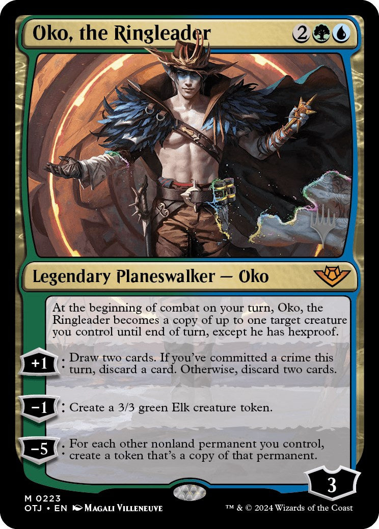 Oko, the Ringleader (Promo Pack) [Outlaws of Thunder Junction Promos] | Gamers Paradise