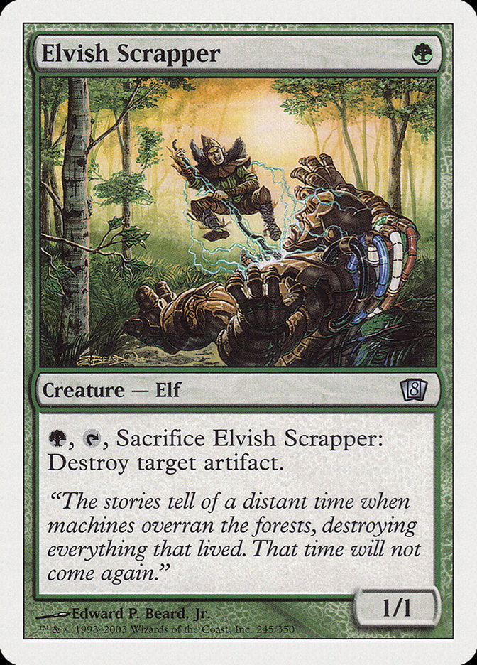 Elvish Scrapper [Eighth Edition] | Gamers Paradise