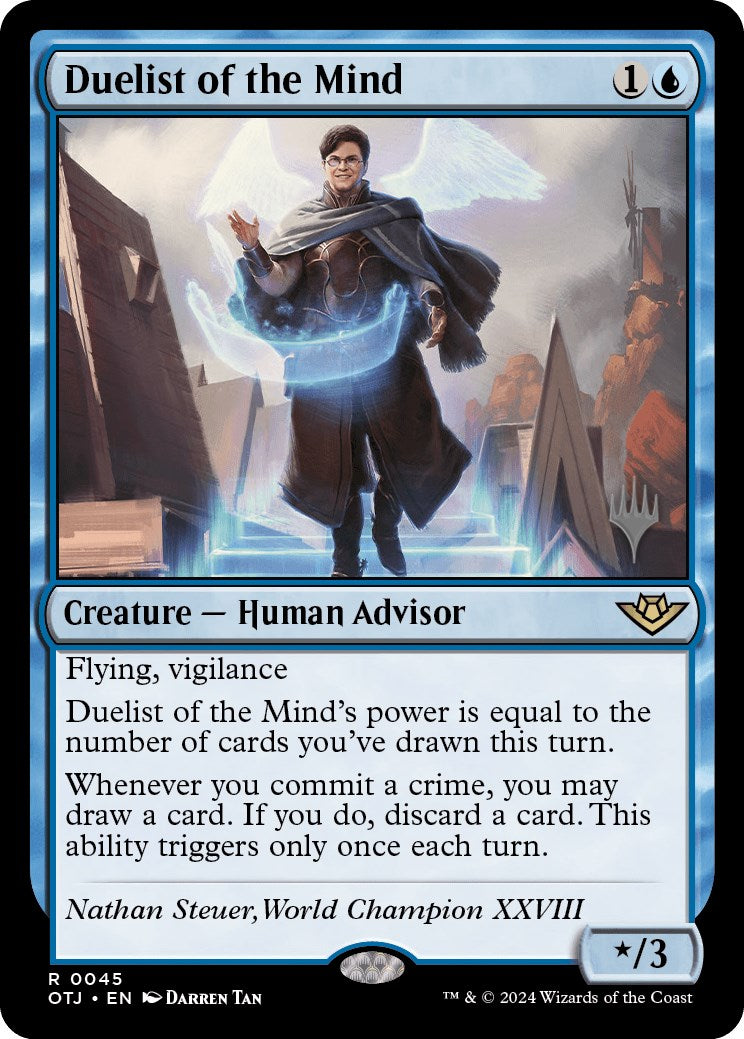 Duelist of the Mind (Promo Pack) [Outlaws of Thunder Junction Promos] | Gamers Paradise