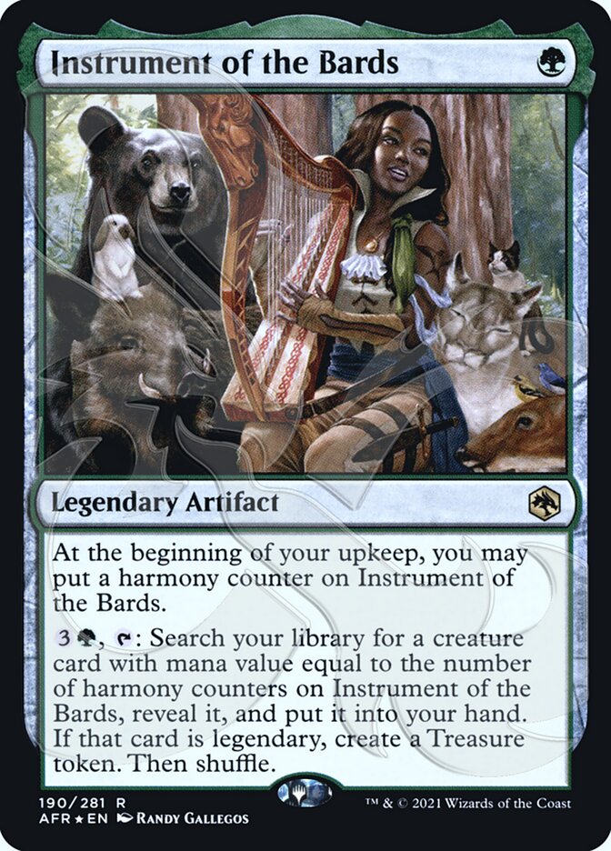 Instrument of the Bards (Ampersand Promo) [Dungeons & Dragons: Adventures in the Forgotten Realms Promos] | Gamers Paradise