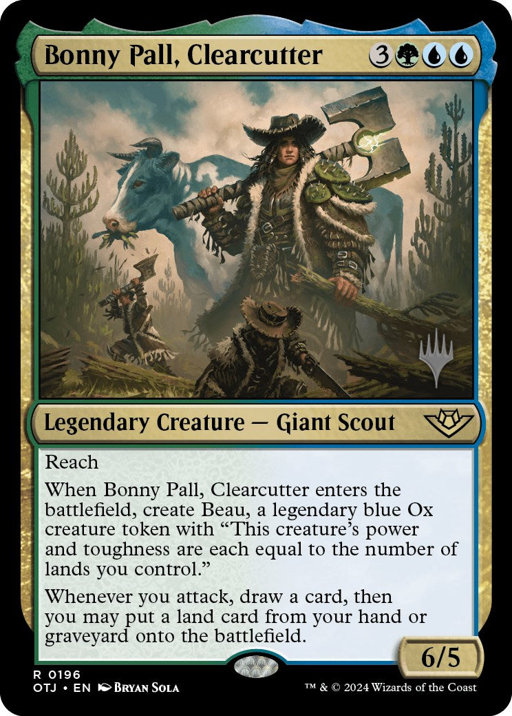 Bonny Pall, Clearcutter (Promo Pack) [Outlaws of Thunder Junction Promos] | Gamers Paradise
