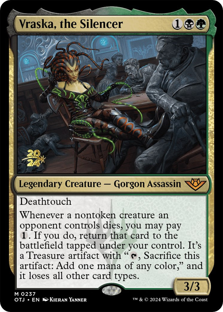 Vraska, the Silencer [Outlaws of Thunder Junction Prerelease Promos] | Gamers Paradise