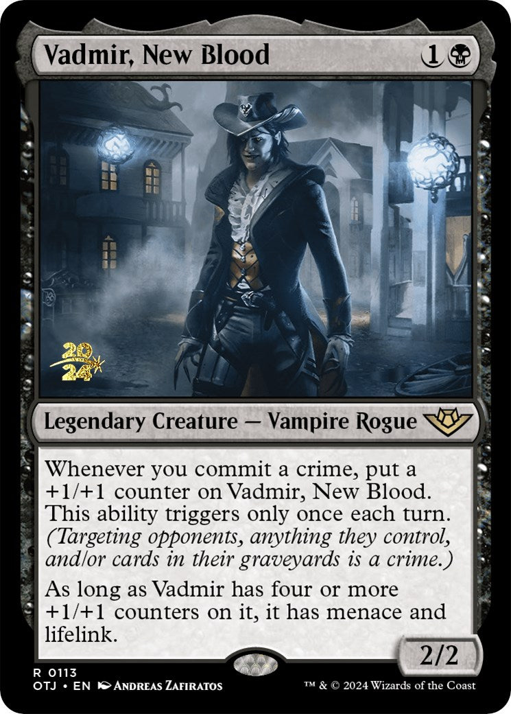 Vadmir, New Blood [Outlaws of Thunder Junction Prerelease Promos] | Gamers Paradise