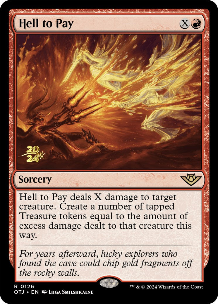Hell to Pay [Outlaws of Thunder Junction Prerelease Promos] | Gamers Paradise