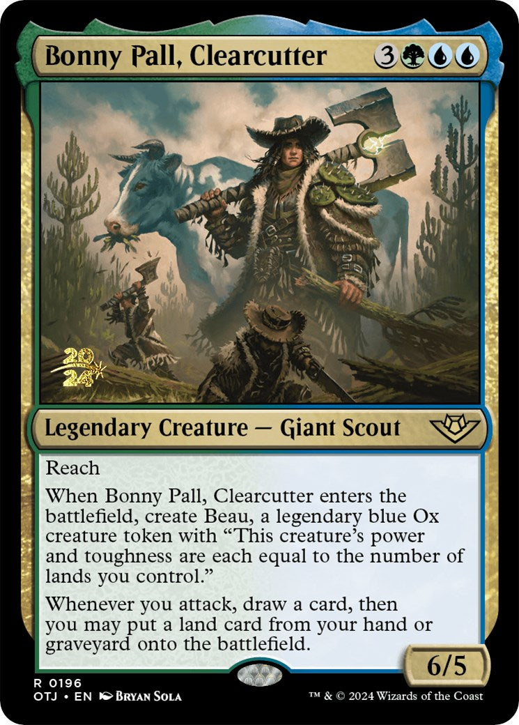 Bonny Pall, Clearcutter [Outlaws of Thunder Junction Prerelease Promos] | Gamers Paradise