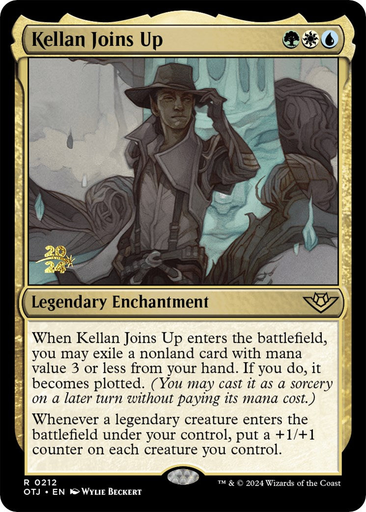 Kellan Joins Up [Outlaws of Thunder Junction Prerelease Promos] | Gamers Paradise
