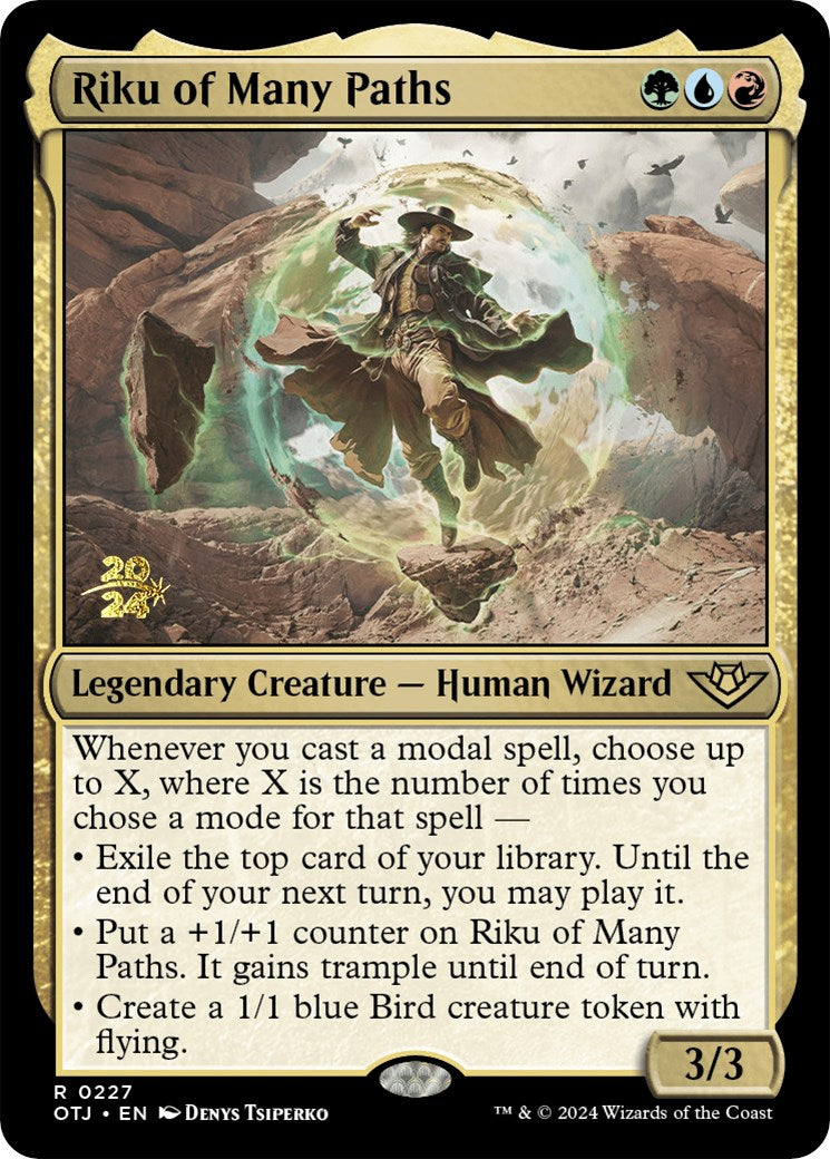 Riku of Many Paths [Outlaws of Thunder Junction Prerelease Promos] | Gamers Paradise