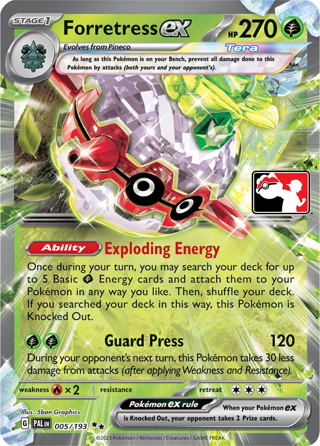 Forretress ex (005/193) [Prize Pack Series Four] | Gamers Paradise